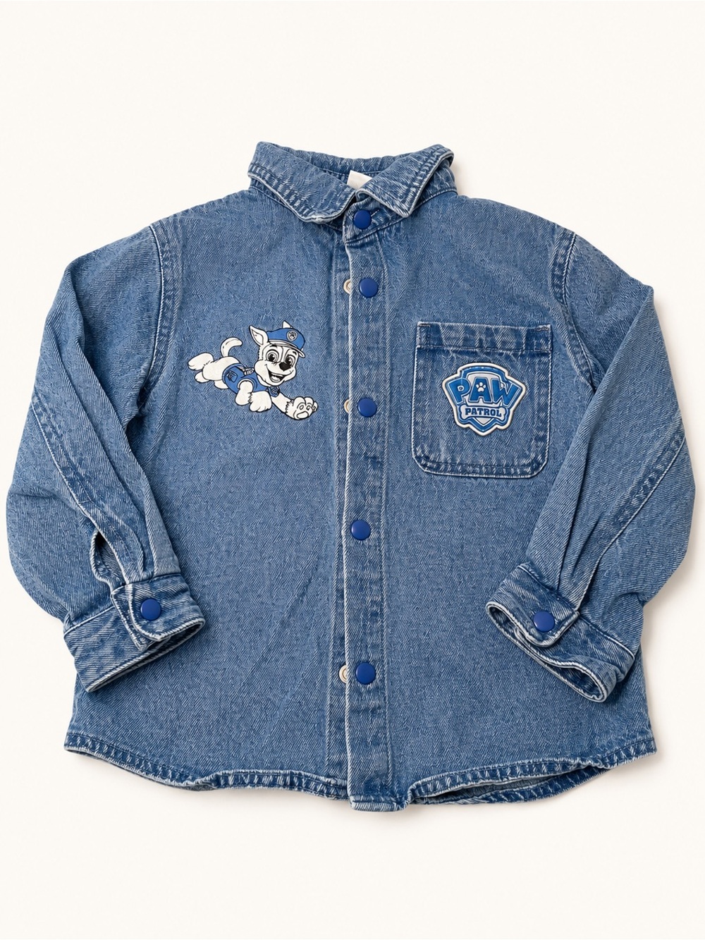 Nickelodeon Paw Patrol Blue Denim shirt Jacket